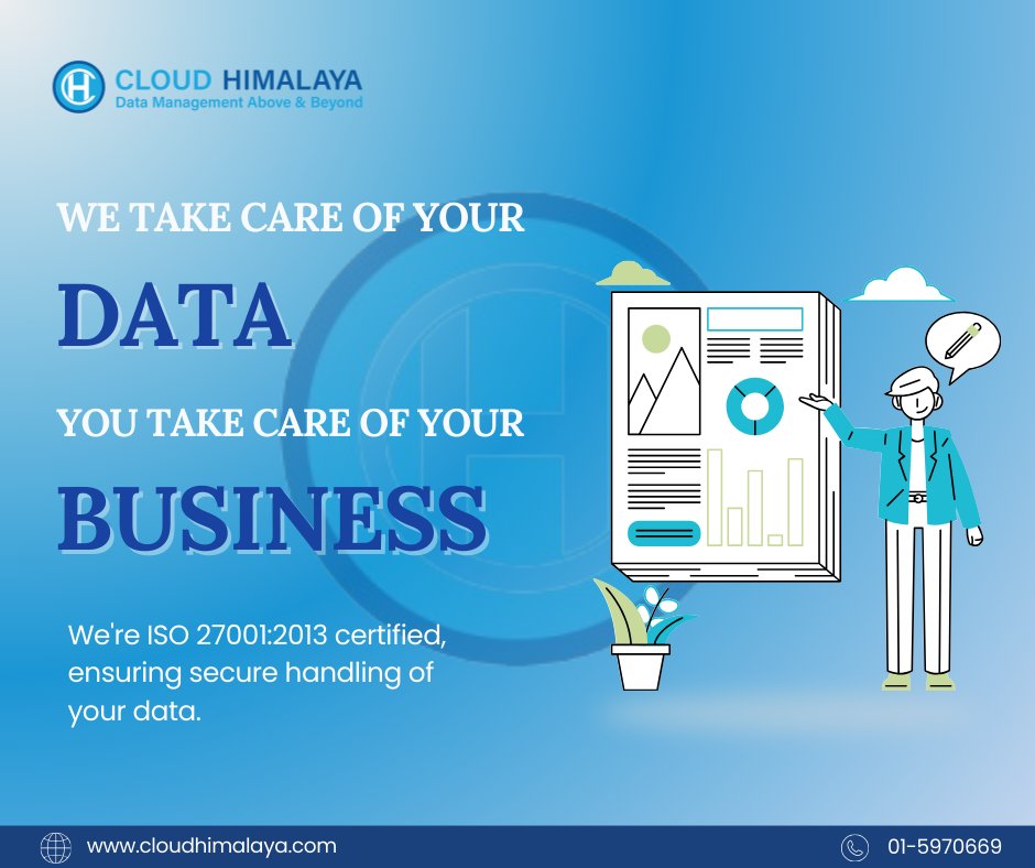 Data security is top priority at Cloud Himalaya, which drives us to constantly design a robust environment that protects your valuable information.

#CloudSecurity #DataProtection #RobustEnvironment #InformationSecurity #DataPrivacy #CloudHimalaya