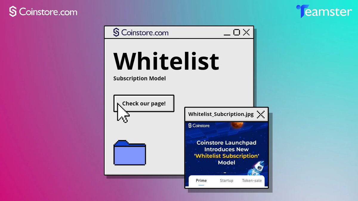 Dive into the whitelist frenzy on @CoinstoreExc launchpad! 

Trade USDT pairs like BTC, ETH, SOL, and more to secure your WL tickets. Don't miss out on the next big gainers! 💰 

More info: h5.coinstore.com/h5/signup?invi…

#CryptocurrencyesMarket #whitelist #coinstore