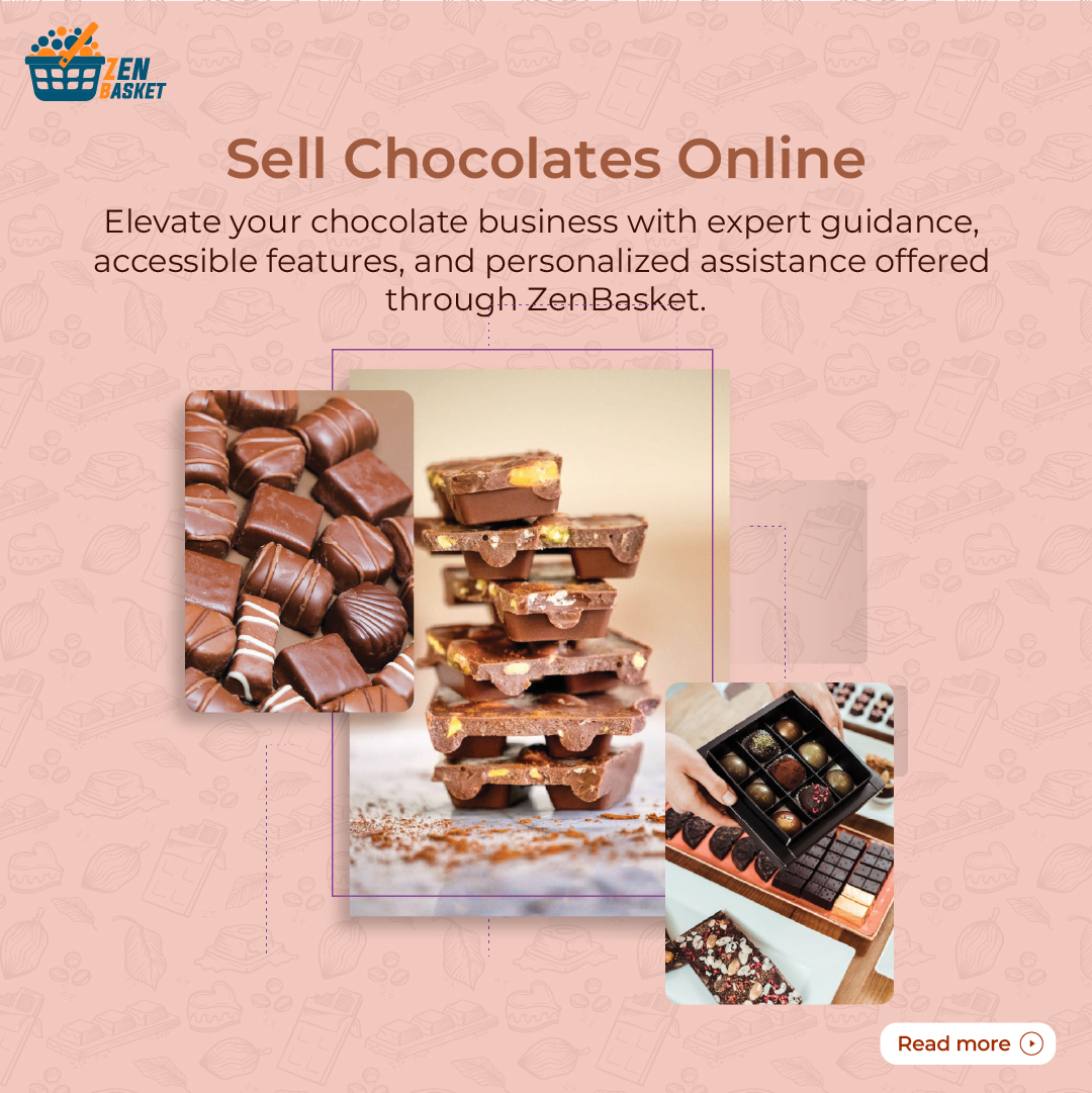 Ready to take your online chocolate business to new heights!

Visit us: getzenbasket.com

#chocolatebusiness #onlinechocolate #ecommerce #zenbasket #onlinesales #digitalmarketing #businessgrowth #entrepreneurship #smallbusiness #chocolatelovers #entrepreneurs