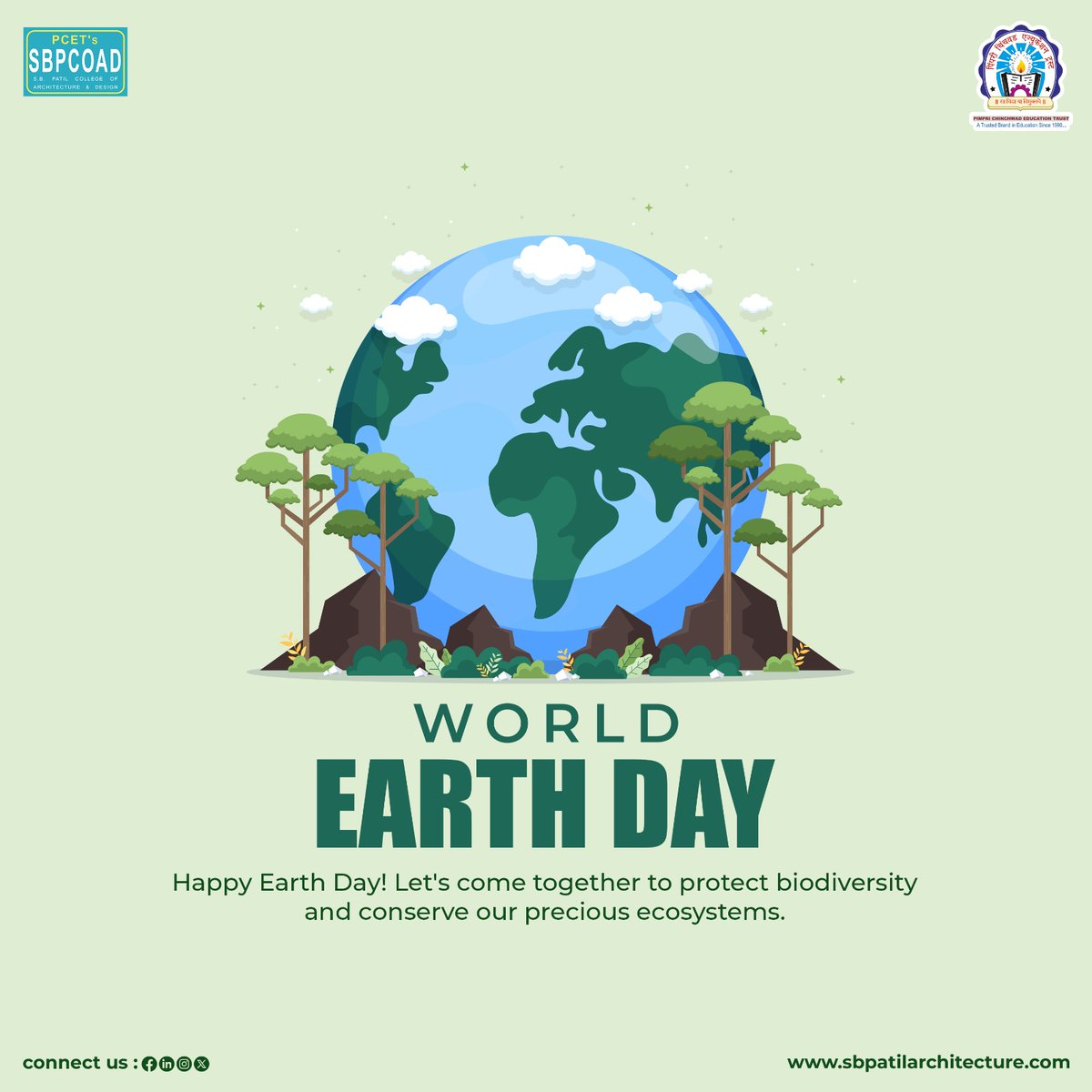 Earth: our shared home, our collective responsibility. 🌍📷Let's cultivate knowledge, inspire action, and nurture a sustainable future for generations to come. #PCET #SBPCOAD #WorldEarthDay #WorldEarthDay2024 #ProtectOurPlanet #जागतिकवसुंधरादिन #पृथ्वीदिन #EarthDay #EarthDay2024