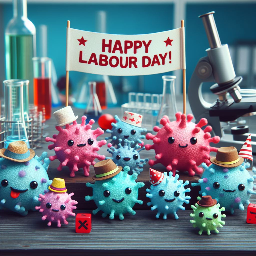 Happy Labour Day! May your diligence and dedication to science continue to pave the way for progress and prosperity for our community and our nation! Take a moment to rest, recharge and appreciate. Cheers to you all! Professor Lam Kong Peng, ED of SIgN Image generated by Copilot