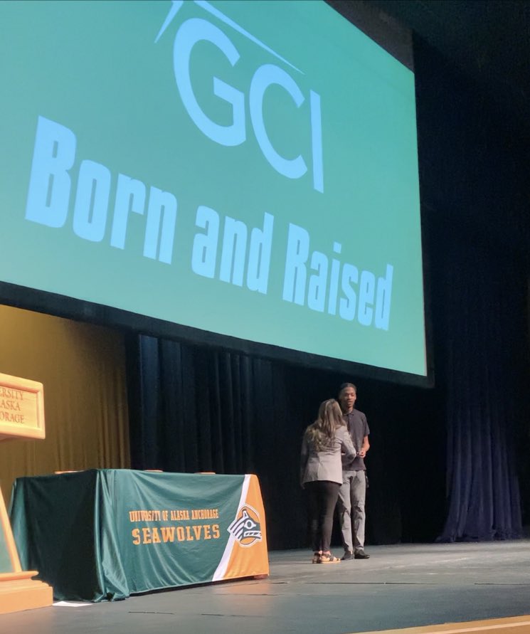 UAAMBB's tweet photo. Congrats to our own Jaron Williams for receiving the GCI BORN AND RAISED AWARD for outstanding Seawolf student athlete from Alaska! @ronniefromak had an outstanding Senior Season! Was very valuable playing multiple positions as our 6th starter! @AKSportsReport @wegotnextt https://t.co/uiXshkH6te