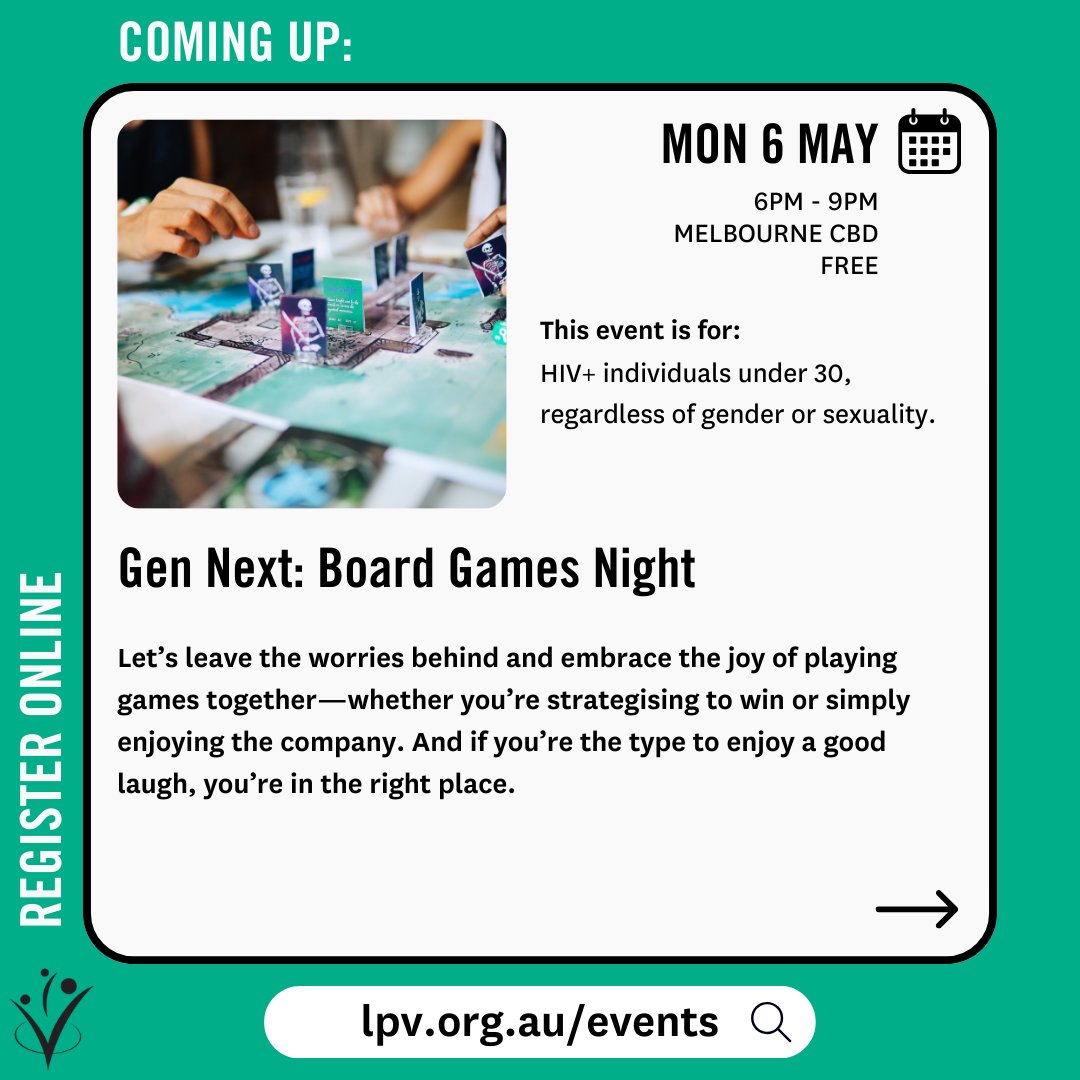 livingposvic's tweet photo. A MASSIVE MAY AT LPV 
#games #trivia #workshops #lunches and the #InternationalAIDScandlelightMemorial 

Register for events at https://t.co/XEb9f0126f 

#hiv #hivawareness #hivpositive #sexualhealth #community #peermagic #SupportAdvocateConnect #WeAreLPV #HIVexperts https://t.co/mZ6hQX2td5