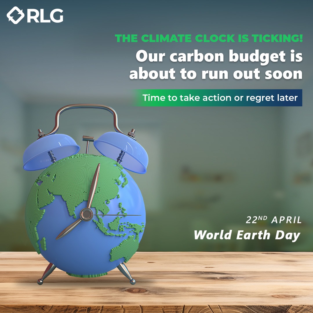 On #EarthDay, let's recognize the urgent #climatecrisis. Our #carbonbudget is running out fast. This is not a distant threat but an immediate concern demanding collective action.

#SaveOurPlanet #OneEarth #OurHome