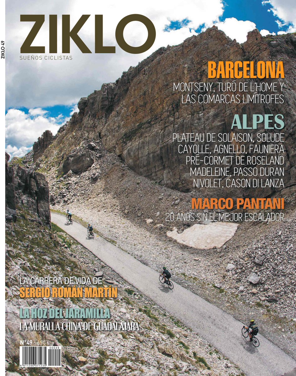 ZIKLO (@zikloteam) on Twitter photo ZIKLO 49. El miércoles empezamos con los envíos a suscriptores. Interesados en suscripción o pedir números sueltos, podéis escribirnos a info@ziklo.es
#pantani #montseny #cicloturismo ZIKLO 49. El miércoles empezamos con los envíos a suscriptores. Interesados en suscripción o pedir números sueltos, podéis escribirnos a info@ziklo.es
#pantani #montseny #cicloturismo