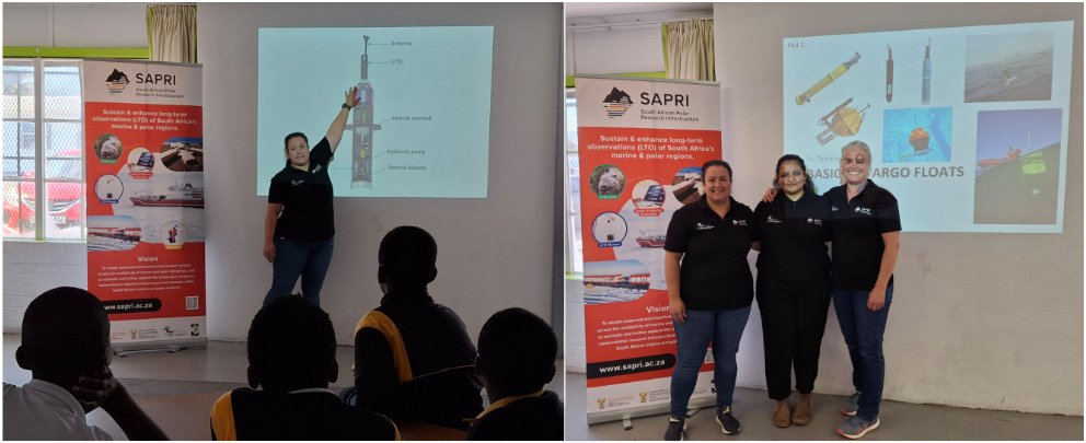 #SAPRI strives to ensure that investment in research translates into benefits for society. We had a great session at Ukhanyo Primary School as part of The Antarctic Year monthly mini-workshop. #SAPolarRI #DPS #Society #Engagement #MarineResearch @Saeonews @NRF_News @dsigovza