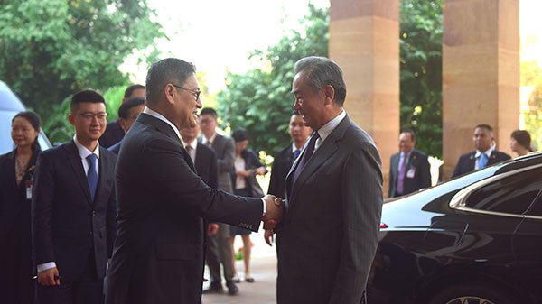 China is willing to deepen comprehensive cooperation with Cambodia and work together to promote greater development in building the China-Cambodia community with a shared future, visiting Chinese Foreign Minister Wang Yi said on Sunday.