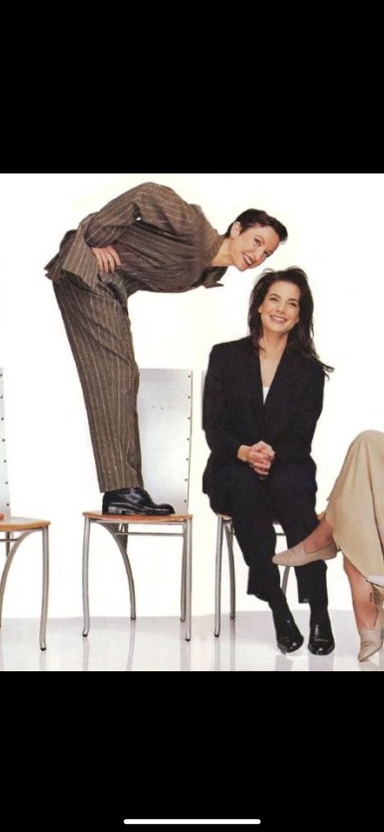 Nana Visitor and Terry Farrell I see you and love you