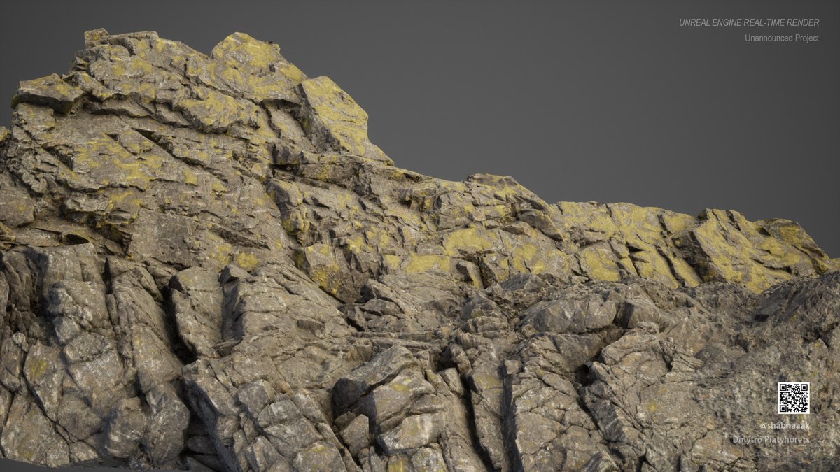 shabnaaak's tweet photo. Modular Cliffs that I was working on for an unannounced game project on Unreal Engine.
I was  responsible for workflow development and guidelines creation for the  team, as well as 3D modeling, Texturing, and assembling  everything together in game.
.
.
.
all opinions are my own https://t.co/m9P2foKYJ5