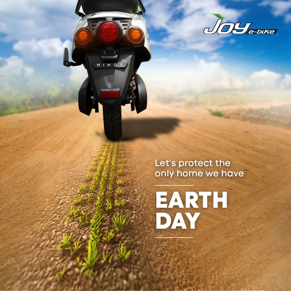 Embrace Mother Earth every day. Let's ride electric and protect our only home. #EarthDayEveryDay
