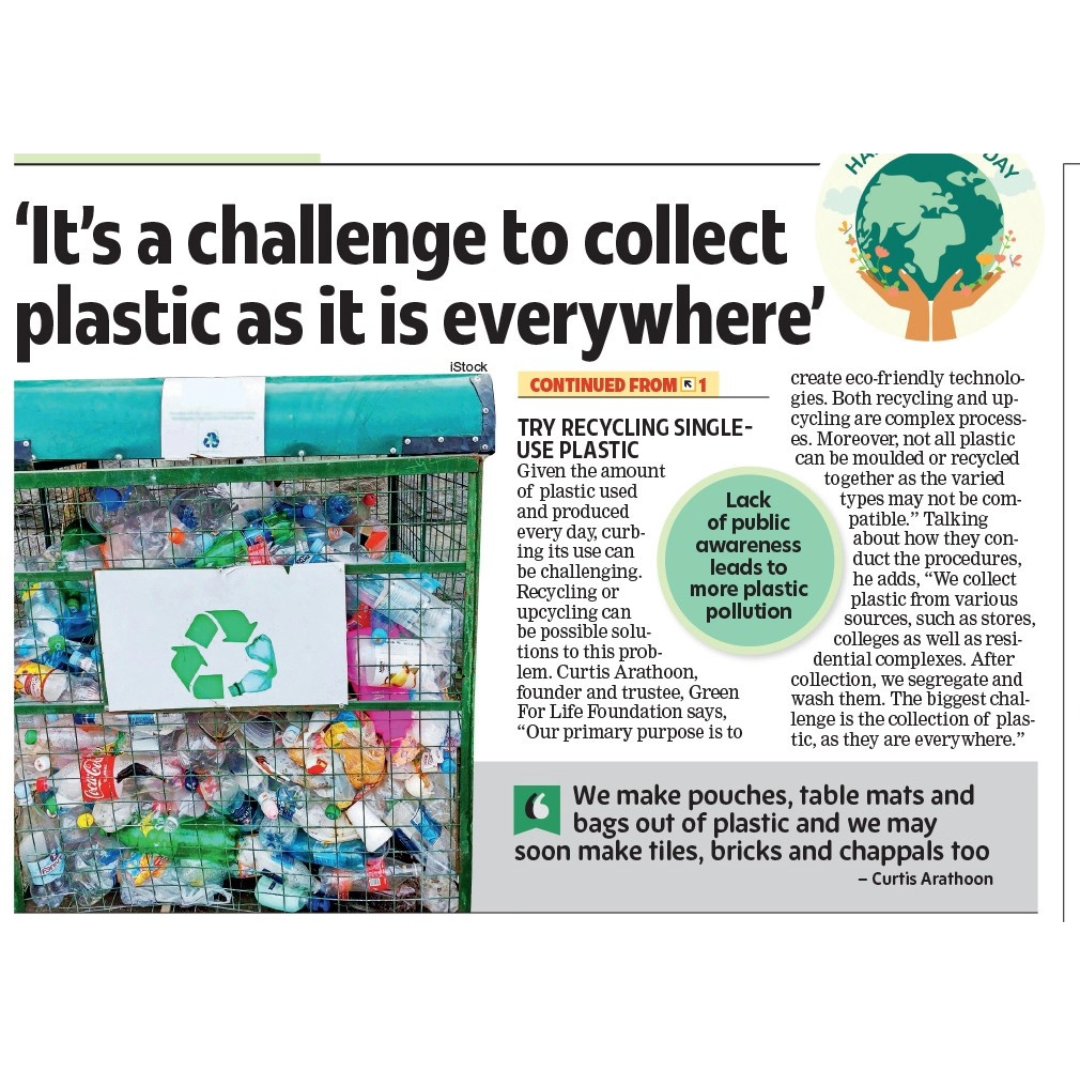 Kolkata planet lovers push for a zero plastic future. Read more..

#earthday #enviromentalawareness #zeroplastic #pollution