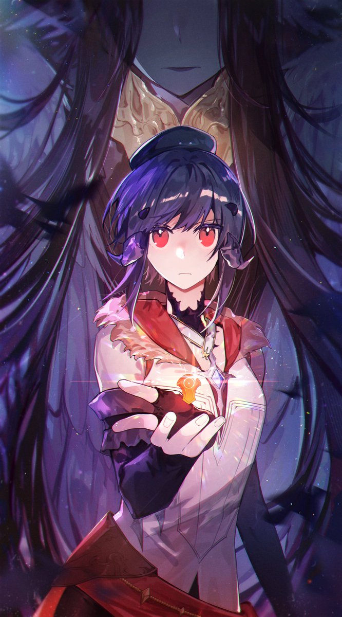warrior_of_light_(ff14) ,ヤ・シュトラ・ルル 「รินะค่ะ เรดเดอร์ที่(น่าจะ)เกษียณแล้ว ส่ว」|RireNe 💙💜COMM OPEN!のイラスト