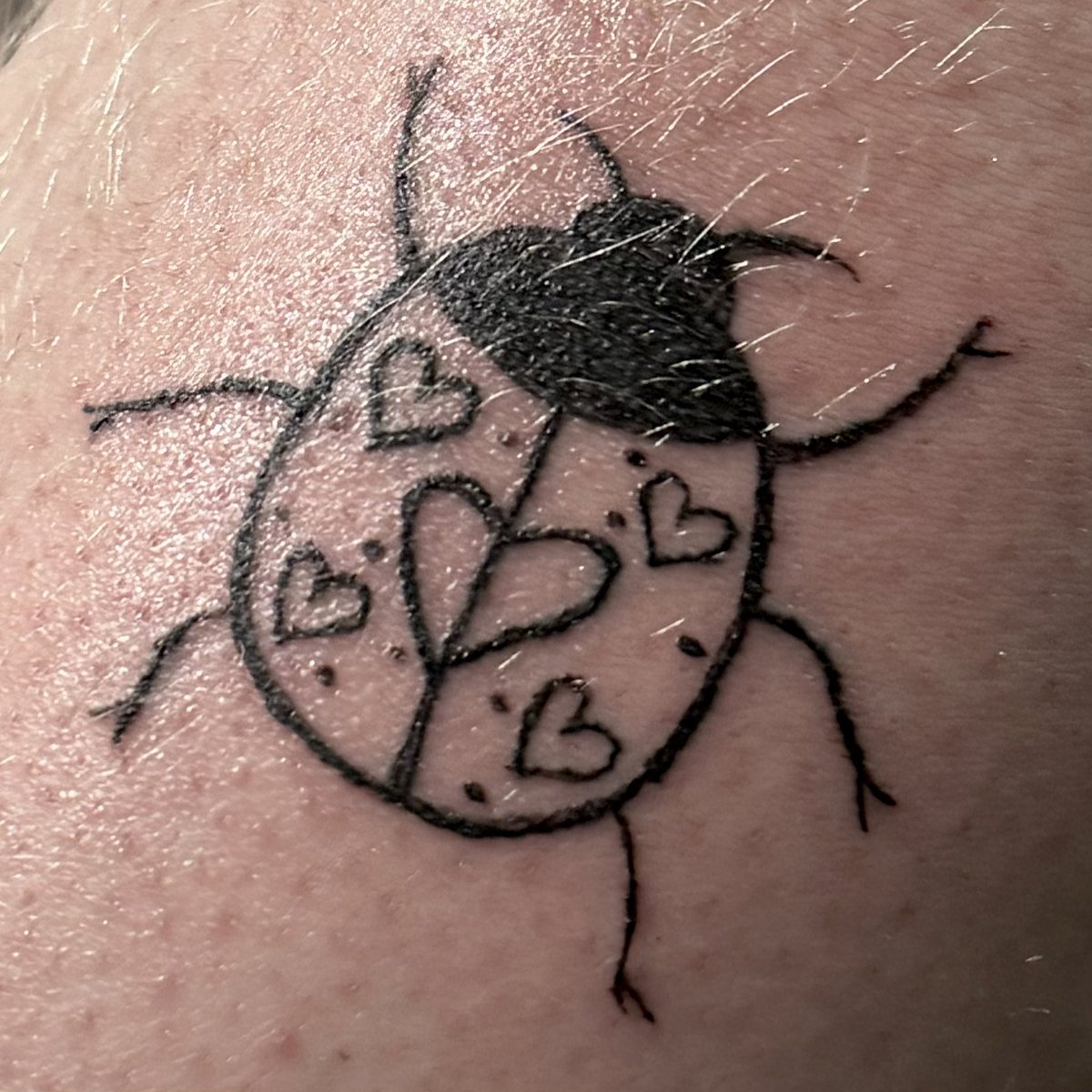 First time touching a tattoo gun lol.. who’s next ?