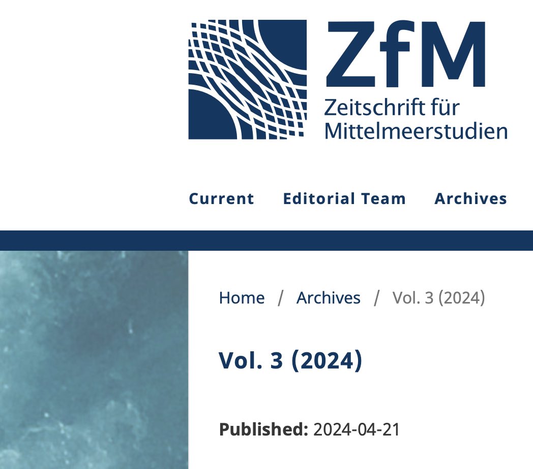 MerschMargit's tweet photo. Open access: New paper from Ioannis Zelepos in Zeitschrift für Mittelmeerstudien: Constitutionalism in Post-Ottoman Southeast Europe during the 19th Century.

https://t.co/84qOiwm9Ge https://t.co/hWjCBppo4p
