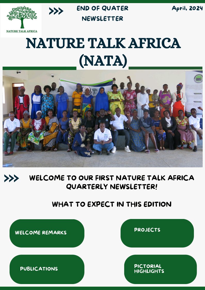 NatureTalk_A's tweet image. Good morning.
@NatureTalk_A releases it&apos;s newsletter. Read through how we are impacting communities. #SupportingOurCommunity  we need your support to expand our reach. @GreengrantsFund @RefineryOil @rucidug @adaptationfund @wphfund @IFAD @Oxfam @VSOUganda @AfiegoUg