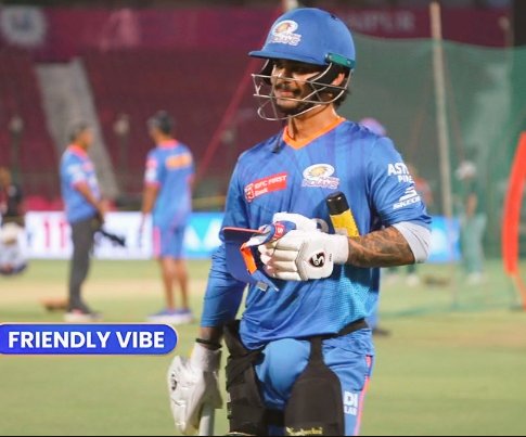 Glimpses of Ishan Kishan from today's MIdaily video.