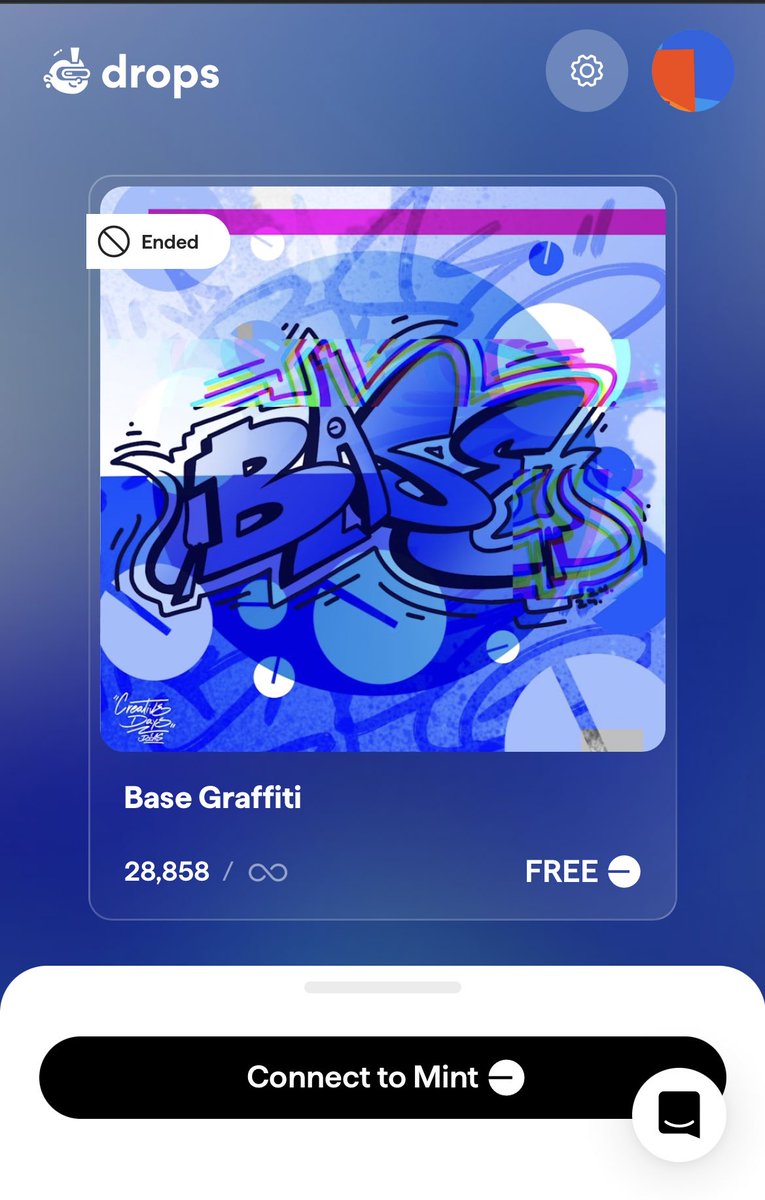 creativeday5's tweet photo. Thanks to all that minted my first edition on #BASE today. I appreciate the support from everyone π«ΆπΌπ«ΆπΌ #baseart #baseartist #basedgraffiti #based https://t.co/EEjiFoELFb