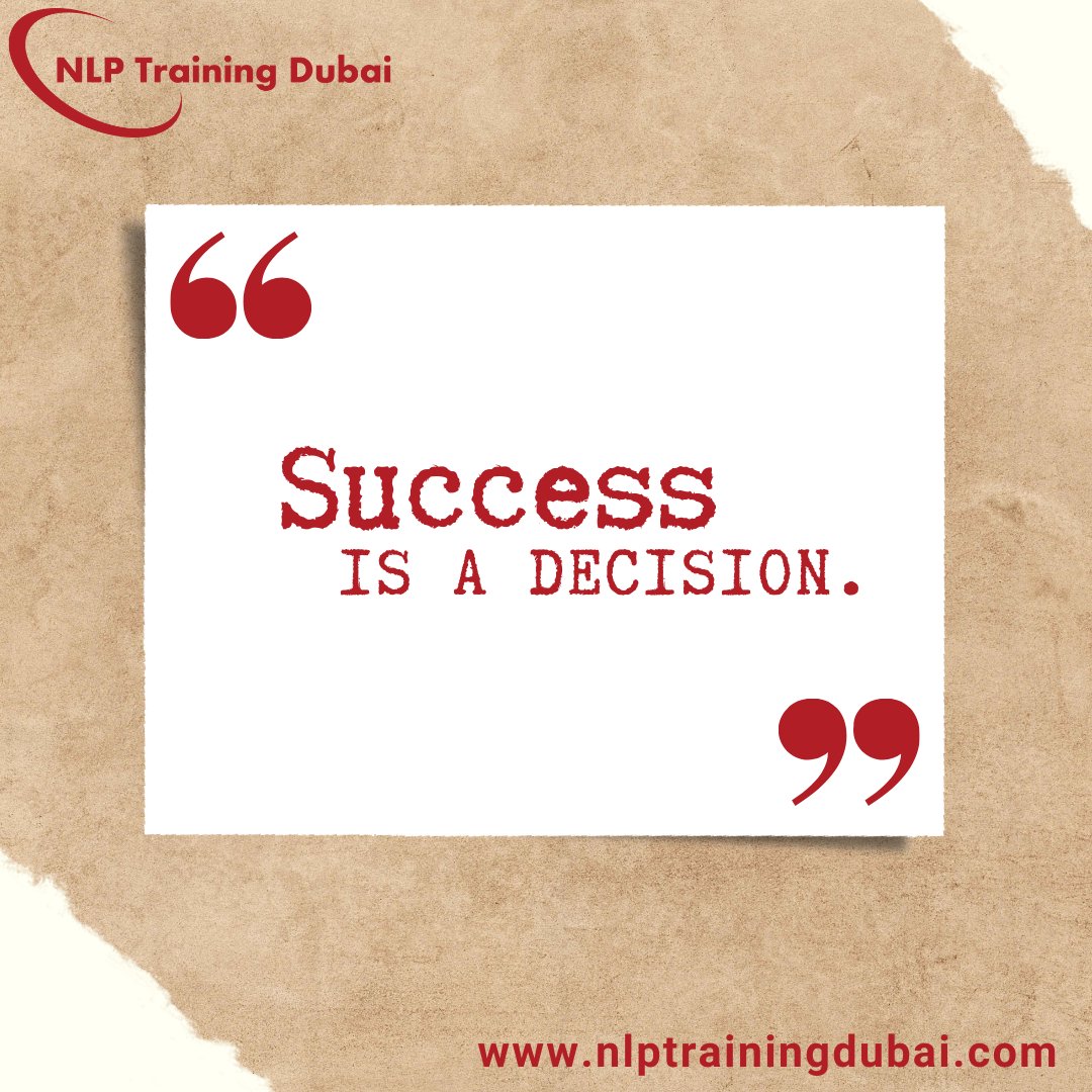 DubaiNLP's tweet image. Success isn&apos;t just luck, it&apos;s a choice you make every day. Ready to take charge of your destiny? 
📞 +971 4 8525752
📧 nlptraining@uvconsultants.com
🌐nlptrainingdubai.com

#nlpworkshop #emotionalintelligence #neurolinguistic #success #Coach #nlpdubai #nlptrainging  #EarthDay