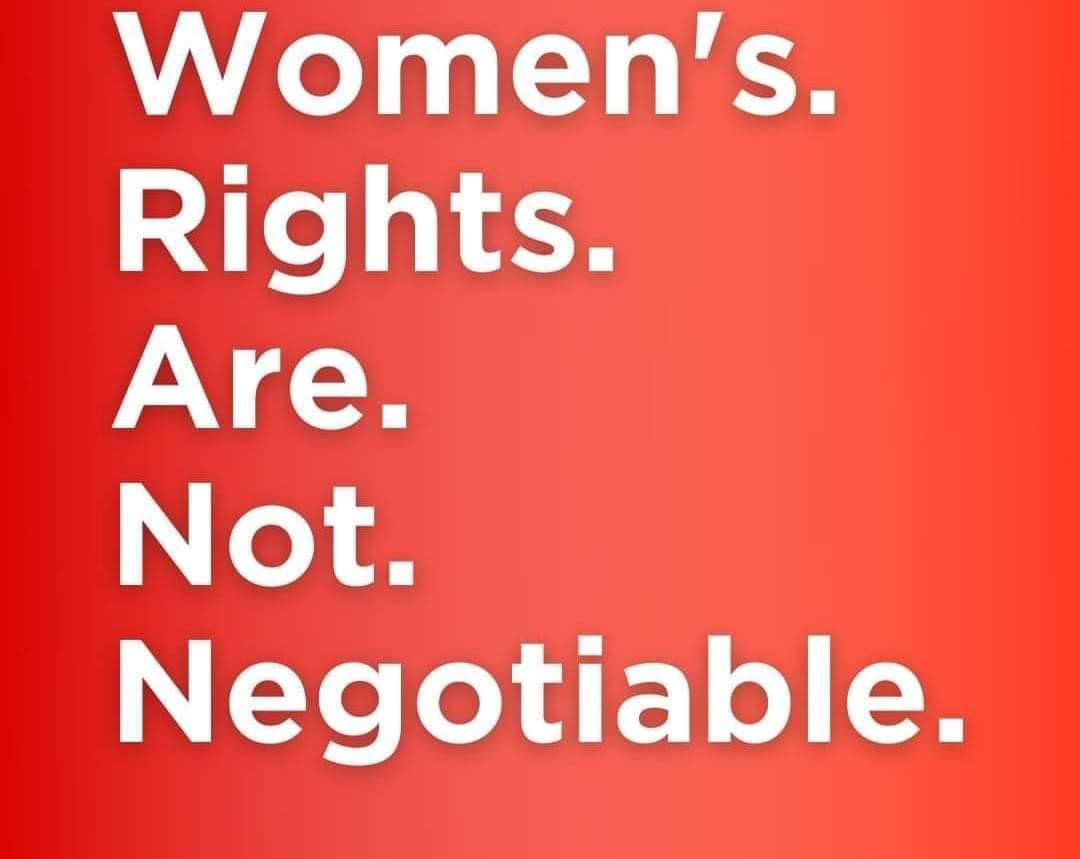 Women's Rights Are Human Rights and Must Be Respected. 
#MaternalHealth #RefugeeWomen #EndGBV #WidowsPower #RightToWork #RightToEducation #RightToSports