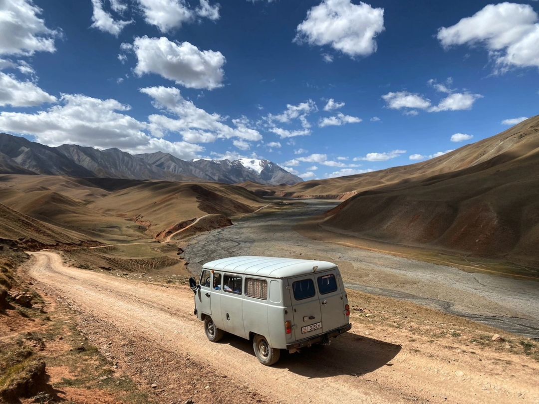 A journey of a thousand miles begins with a singe website: indyguide.com Rent this legendary camper van on indy.guide for your adventure in Central Asia! #adventure #offroad #vanlife #camping #vanlifestyle #camper #camperlife