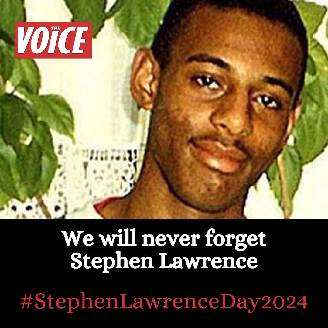 On 22 April 1993, Stephen Lawrence, just 18 years old was murdered in an unprovoked, brutal racist attack.   His family have all fought tirelessly for justice. Let us remember Stephen in our hearts. #wewillneverforgetstephenlawrence #StephenLawrenceDay2024