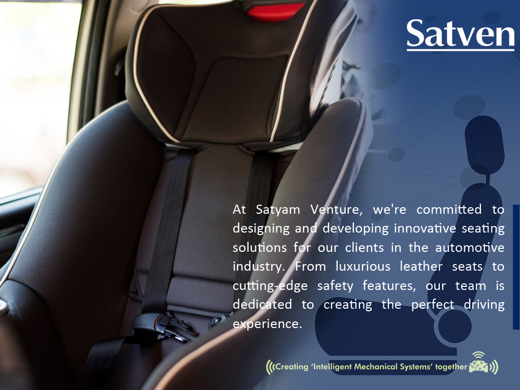 At Satyam Venture, we're committed to designing and developing innovative seating solutions for our clients in the automotive industry. 

satyamventure.com/automotive-dom…

#automotiveseating #satven #satyamventure #automotivetechnology #automotiveindustry