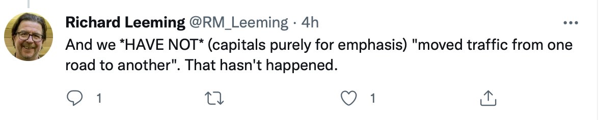 DulwichCleanAir's tweet image. The cllr for Dulwich Village won&apos;t admit that his LTN designs have, in fact, moved traffic from one road to another. 
East Dulwich Grove traffic has increased 35% compared to pre-LTNs.
We&apos;re happy to remind him.
#SE21 #MoreNotLess #Dulwich