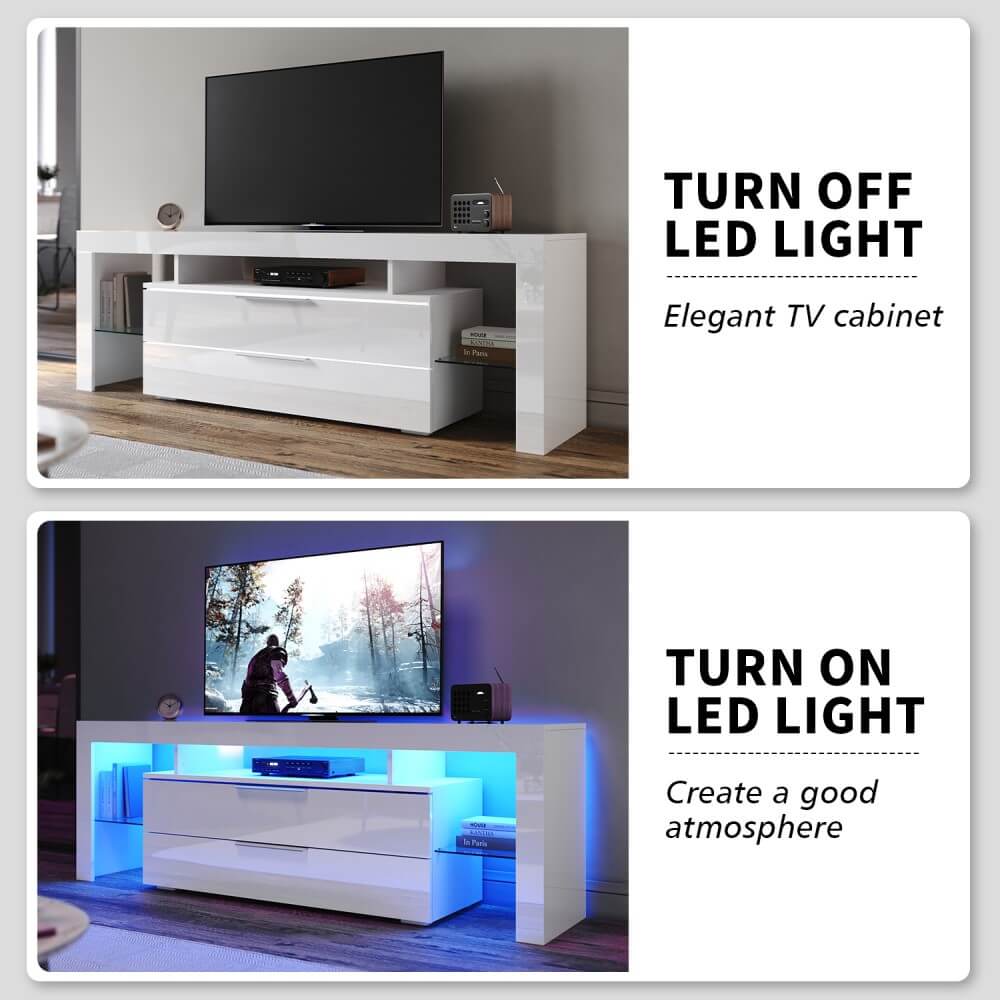 ElegantShowerAU's tweet image. Revamp your space with our sleek 1600mm LED TV Unit! 🌟 Gloss white, 16 colors, remote control, and ample storage. Perfect for a modern touch &amp;amp; entertainment bliss! 📺✨ #ElegantShowers #HomeDecor #TechSavvyLiving