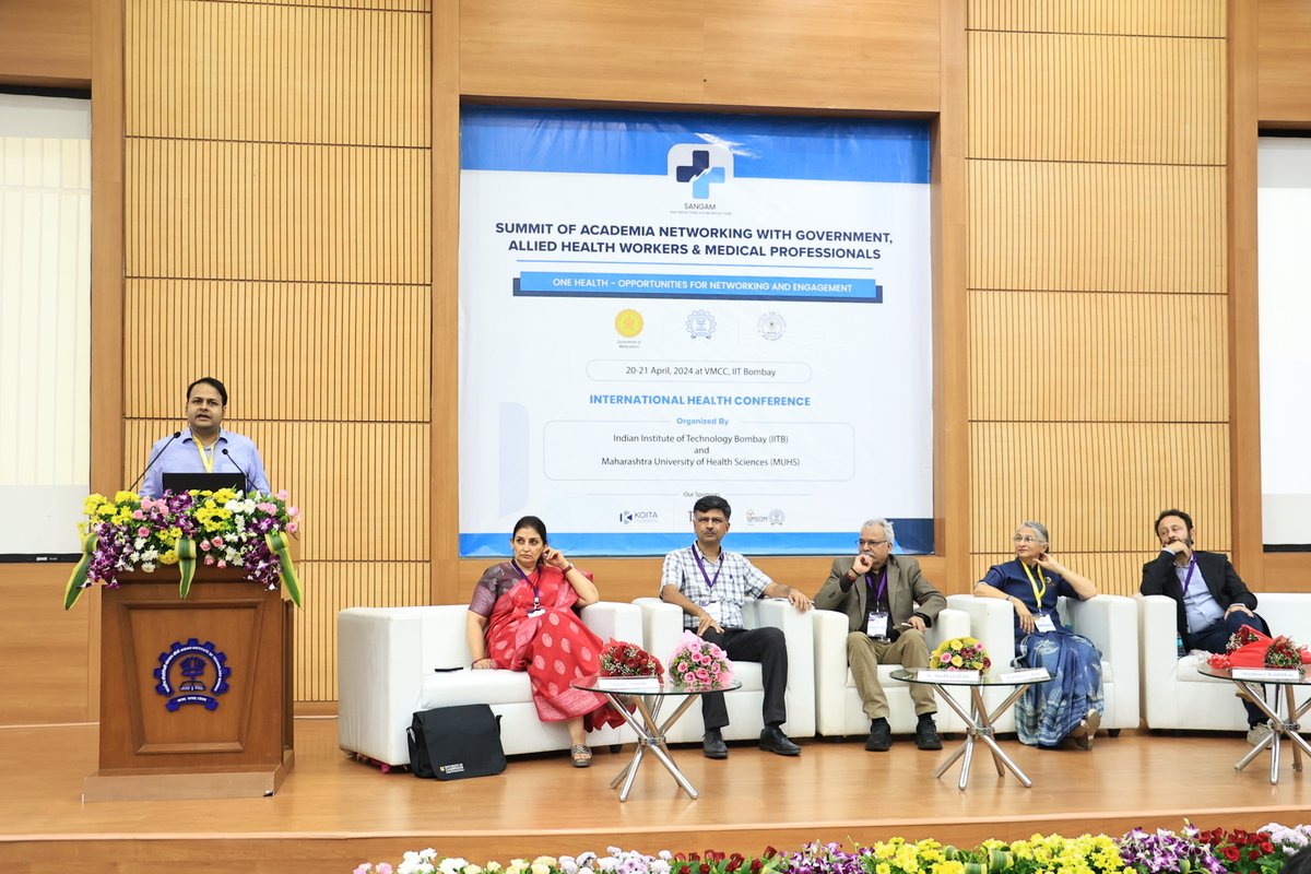 🌟SANGAM 2024 🌟 #SANGAM 2024 at @IITBombay brought together academics, experts and policymakers from different parts of the world for an in-depth exploration of different facets of healthcare & public health. #ONEHealth #Health #HealthcareInnovation