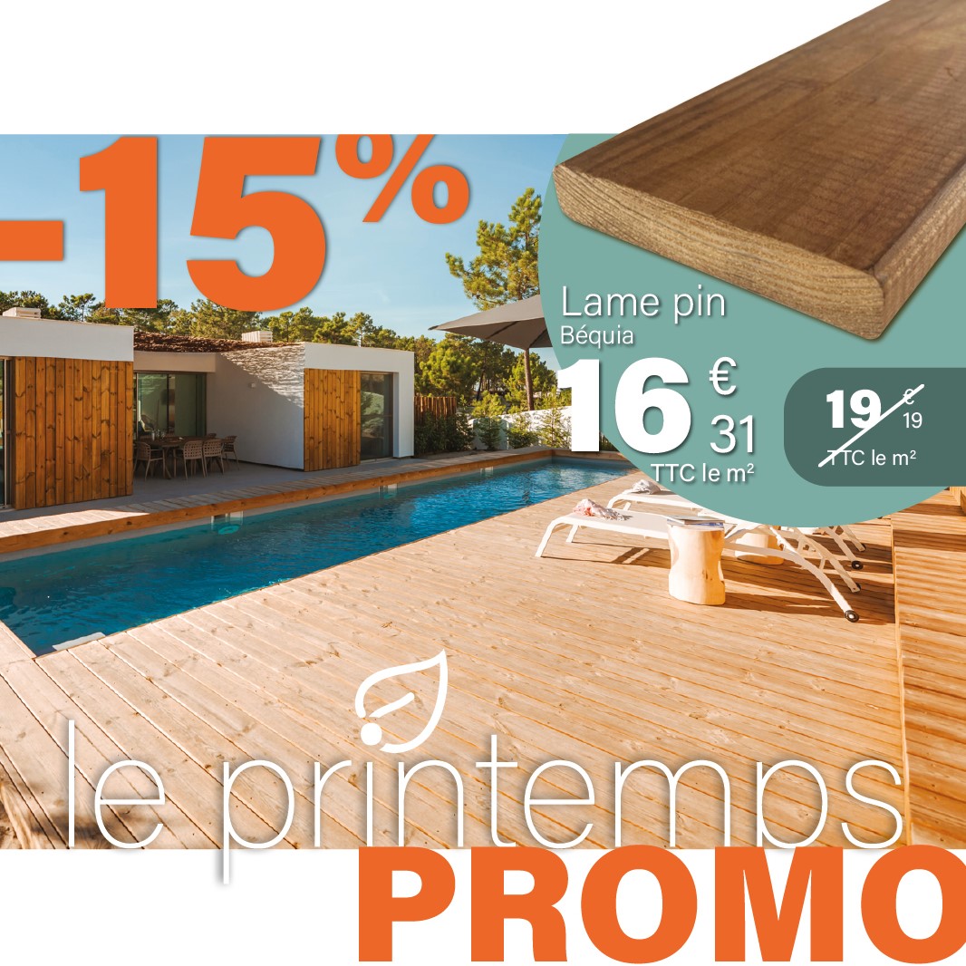 ideaboisnicolas's tweet photo. Venez profiter de -15% sur la lame de terrasse en pin BEQUIA 2320x115x22 mm ! 🤩 Elle est traitée Classe 4 par autoclave et dispose d'une finition marron, ce qui lui donne un aspect naturel très chaleureux 😊. https://t.co/HfEixe4y4d https://t.co/rHsbHtI5mh