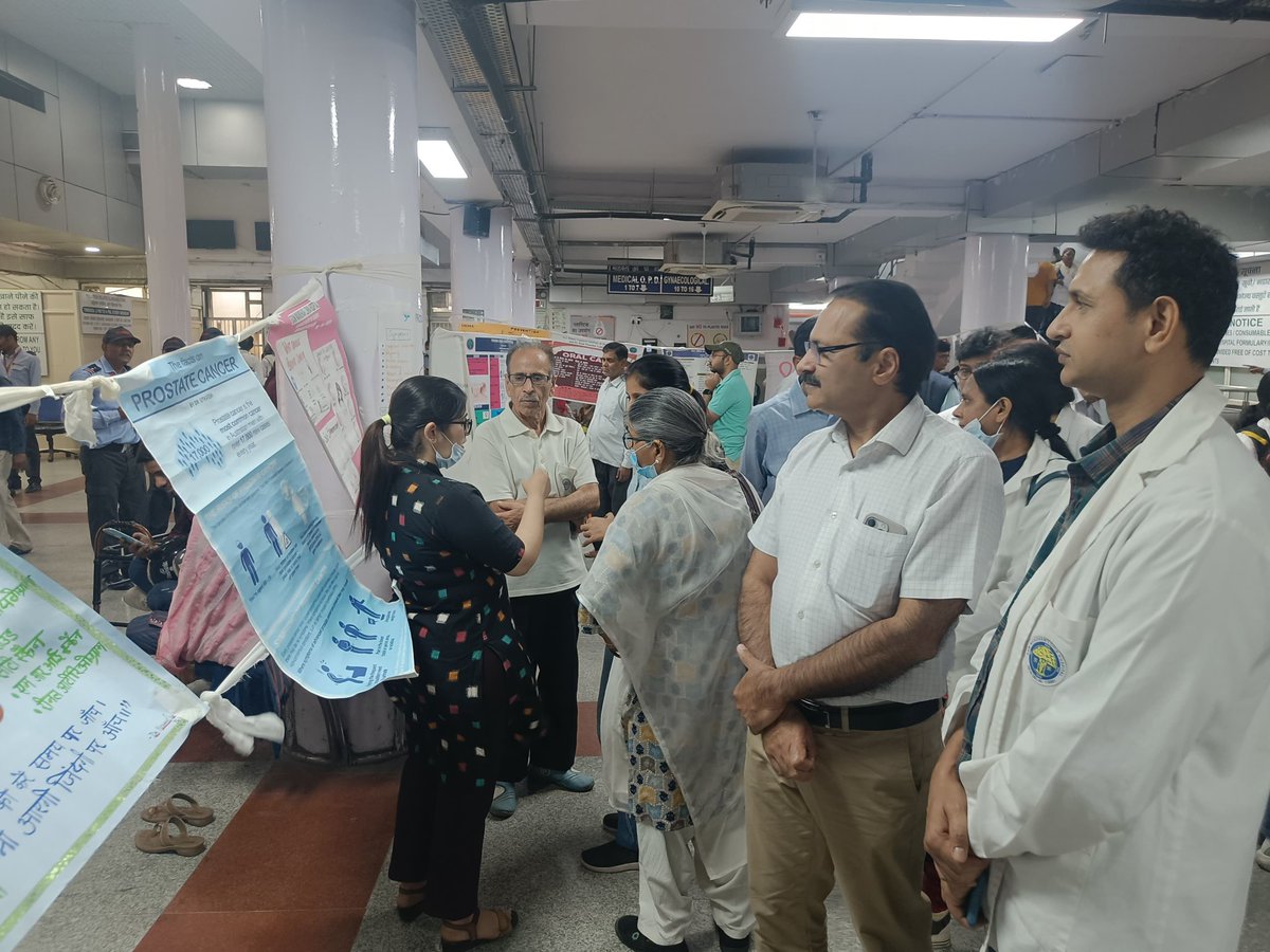 RMLHDelhi's tweet photo. The Deptt. of Surgery, ABVIMS &amp; Dr.RML Hospital, in partnership with the Delhi State Chapter-Association of Surgeons of India,conducted a dynamic Cancer Awareness Program on 20/4/24.The focus of program was educating general public regarding prevention &amp; early detection of cancer https://t.co/usyJqlkF0y