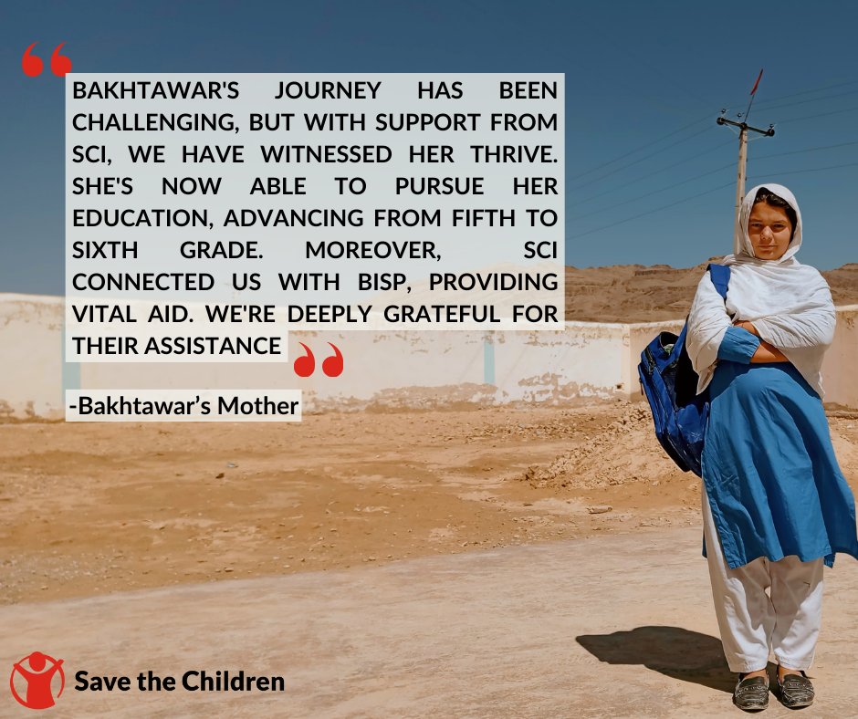 From Struggle to Strength:

'Empowering Dreams: Bakhtawar's Journey to Education'

#FromStruggleToSuccess #EducationforAll #SavetheChildrenPakistan #SaveTheChildren #SavetheChildrenInternational