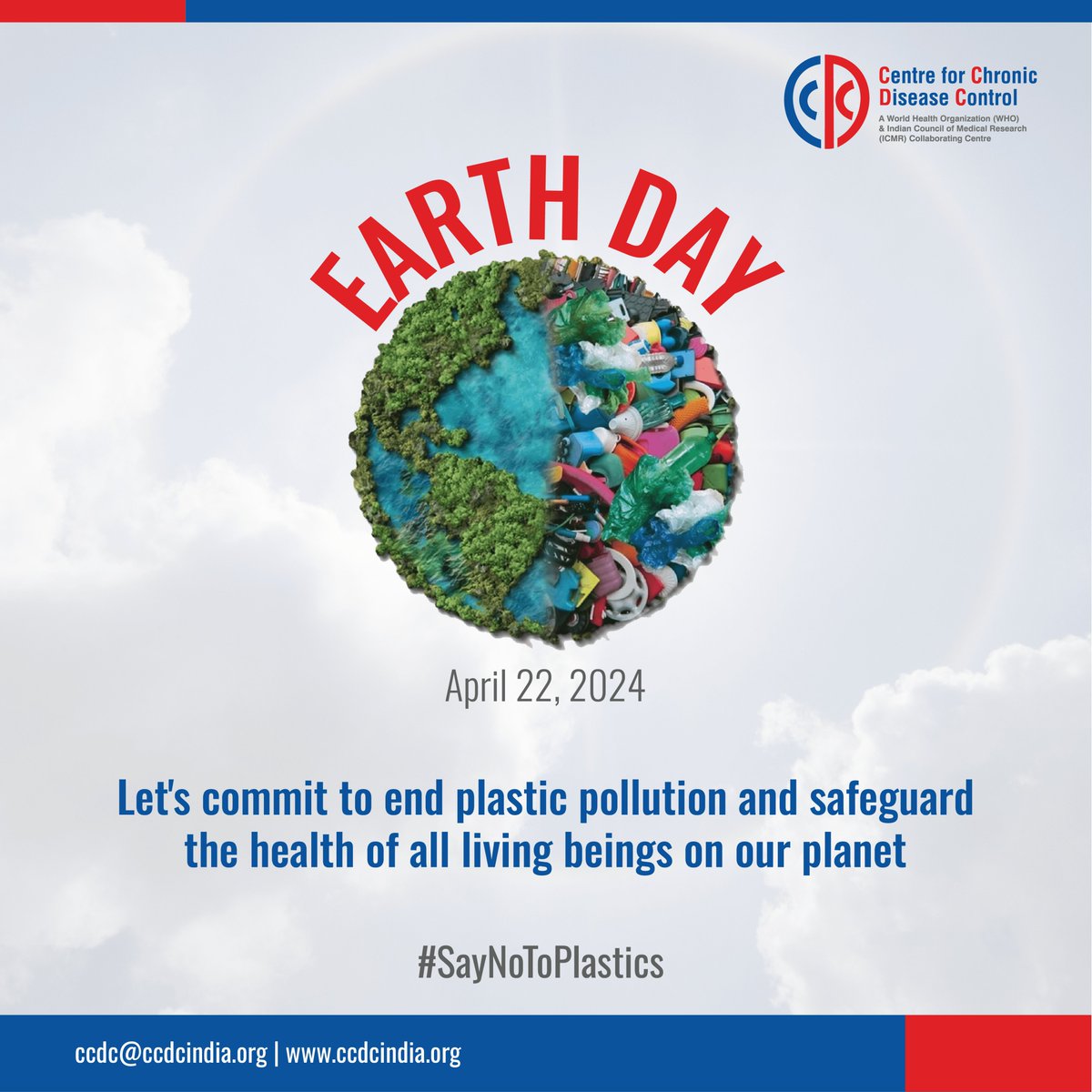 #Plastics pose a threat not only to #environment but also to #humanhealth. Besides harming a million sea creatures yearly, over 170 chemicals used in #plasticproduction are linked to conditions like #cancer, #neurologicaldisorders, & reproductive challenges. #EarthDay