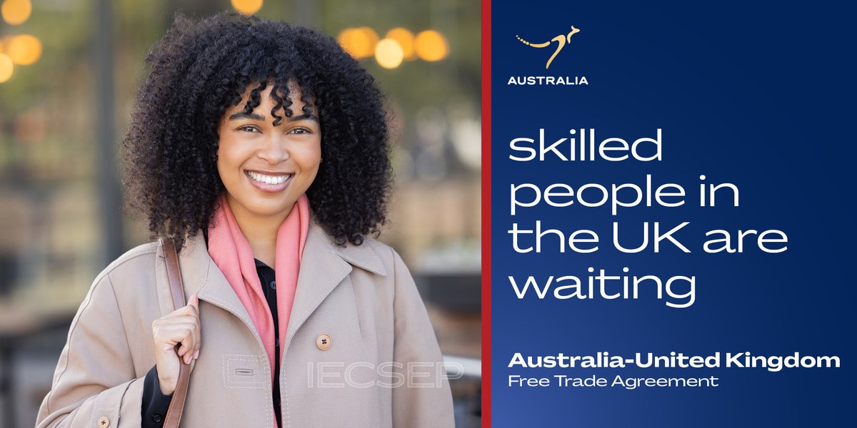 Applications are open for the #AUKFTA Innovation & Early Careers Skills Exchange Pilot. Talk to your UK partners or to skilled UK professionals about placement and employment opportunities in your business now. Places are limited. Find out more: dfat.gov.au/iecsep 🇦🇺🇬🇧