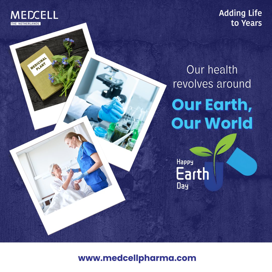 MedcellPharma's tweet photo. Happy Earth Day 🌎💚

Earth Day highlights the importance of biodiversity and preserving natural habitats. Every action we take today add life to years.

#EarthDay #Medcellthenetherlands #AddingLifeToYears https://t.co/S08IBvqAYp