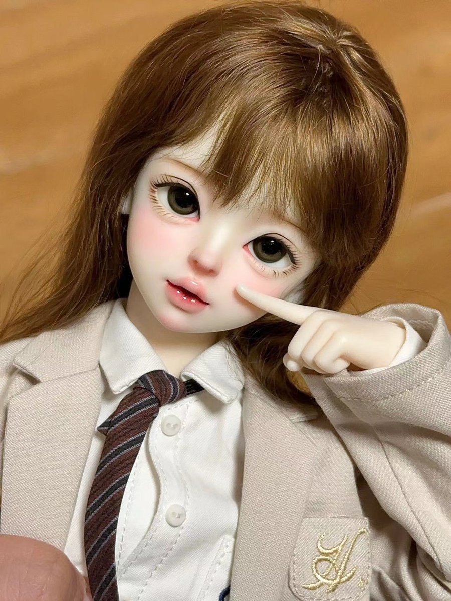 Share another version of POBY with everyone. It will be launched at the end of April.💗💗💗

#bjd #bjdphotography #balljointdoll #bjdphoto#dollphoto  #bjdwig #球體關節人形#bjdclothes#bjd #bjddoll#bjdfaceup#bjdmakeup#faceup