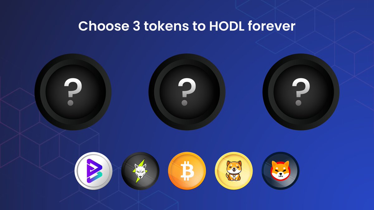 Think wisely!🧠
And let us know what #tokens you are #HODLing👇

#Bitgert #VoltInu #Bitcoin #BabyDoge #ShibaInu