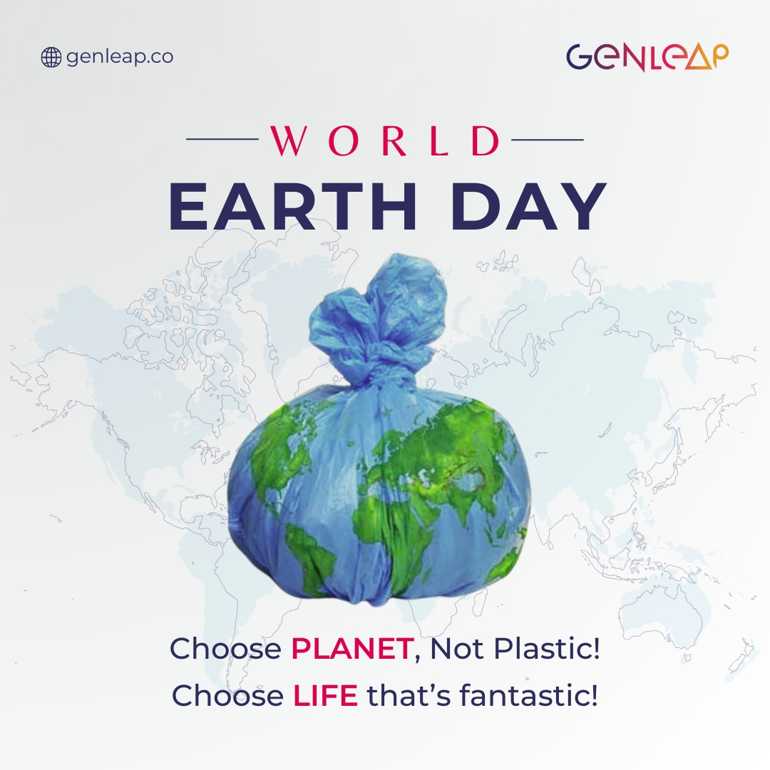 GenLeapOrg's tweet photo. Let us celebrate Earth Day by taking a stand for our beautiful planet. Say no to single-use plastics and opt for reusable alternatives.

Small changes make a big impact! Let's make every day Earth Day.

#genleap #earthday #earth #notoplastics https://t.co/e8SyY4TVAD