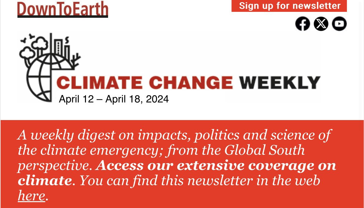 🌍In this week’s CSE Climate newsletter:

➡️Contentious decision by SBTi to permit carbon offsetting for Scope 3 emission targets.
➡️Headline issues discussed last week at the WB-IMF Spring Meetings.
+ more

Read here: cseindia.org/newsletter/202…