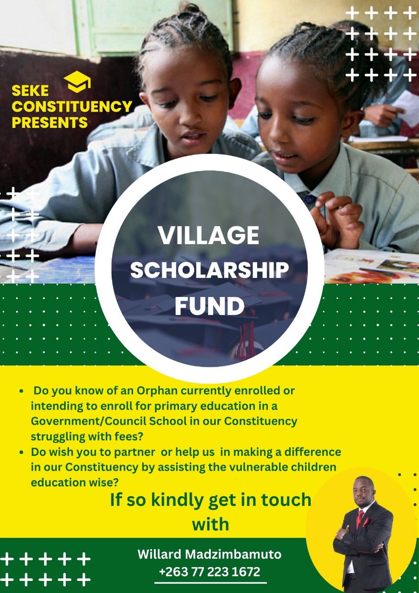 We have a Crisis in the village. Many are not going to school or have dropped out due to poverty. Some of the 'priviledged' ones have no school shoes, uniforms or books. Fees average $25-35 per term. If u find it in your heart desirable to partner us kindly Inbox #Adopt1