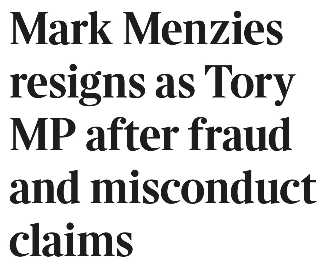 Two problems with this ⁦@thetimes⁩ headline. You can’t resign as an MP. And Menzies isn’t resigning.