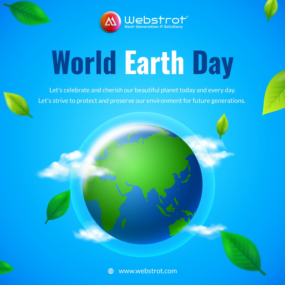 🌎 Wishing you a happy Earth Day! Together, we can make a difference for our planet. Let's pledge to protect, preserve and cherish this beautiful planet. 

#EarthDay 🌍 #EarthDay2024🌱💚 #ProtectOurPlanet #webdesign #digitalmarketing  #itcomapnydewas #itcompany  #webstrot