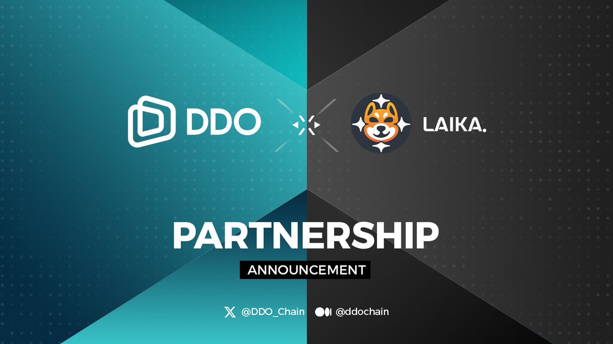 🚀Exciting news! #DDOChain and @laika_org are now official partners! 🐶Get ready for an incredible adventure with Laika the Cosmodog, the memecoin aiming for the moon! Join Laika on its groundbreaking moon mission！ 🌌 Stay tuned for thrilling updates! #Partnership #Web3 #Defi