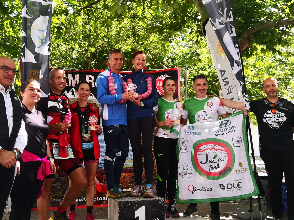 JaenTrail's tweet photo. Lunes de resaca #retoaraque

Emocionados por el éxito de nuestr@s 🏃🏽‍♂️🏃🏽‍♀️💚❤️

🥇Equipo Tena Jesús Ballesteros y Pablo
🥈Equipo Jesús Alcázar, Salvador y Capi
🥇Parejas mixtas Lola y  Ramiro
🥈 Gral🏃🏽‍♀️ Patricia
🥉 Gral🏃🏽‍♀️ Miriam 
🥇🏃🏽‍♂️ Pablo Latorre
🏆 Galardonados por Club ➕ numeroso https://t.co/1wuSRJ10RK