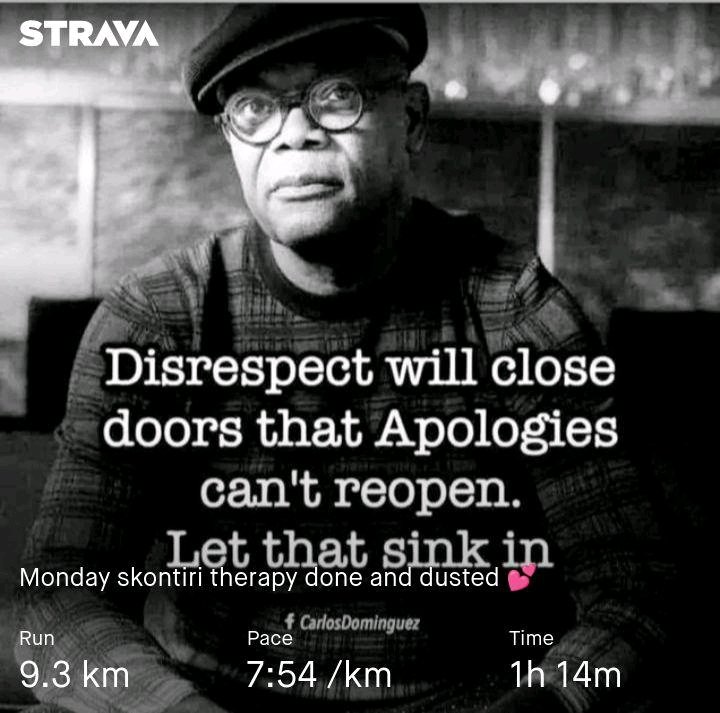 Monday skontiri therapy done and dusted 💕 the body moved, we dnt skip monday🏃 #RunningWithTumiSole #RunningWithTumiAC #FetchYourBody2024 #90dayswithoutsugar #IPaintedMyRun