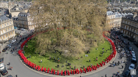 Ring of Fire - Nature not to be messed with. (Bath - Funeral for Nature 20 Apr 2024 Red Rebels)