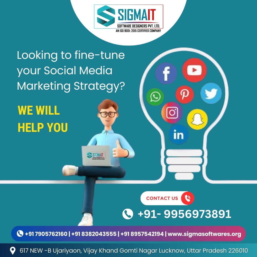 Promote your brand and increase your online presence with Sigma IT Software. Call now for a consultation!  +91 - 9956973891
sigmasoftwares.org

#socialmediamarketing #Lucknow #digitalmarketing #SMM #SigmaITSoftware