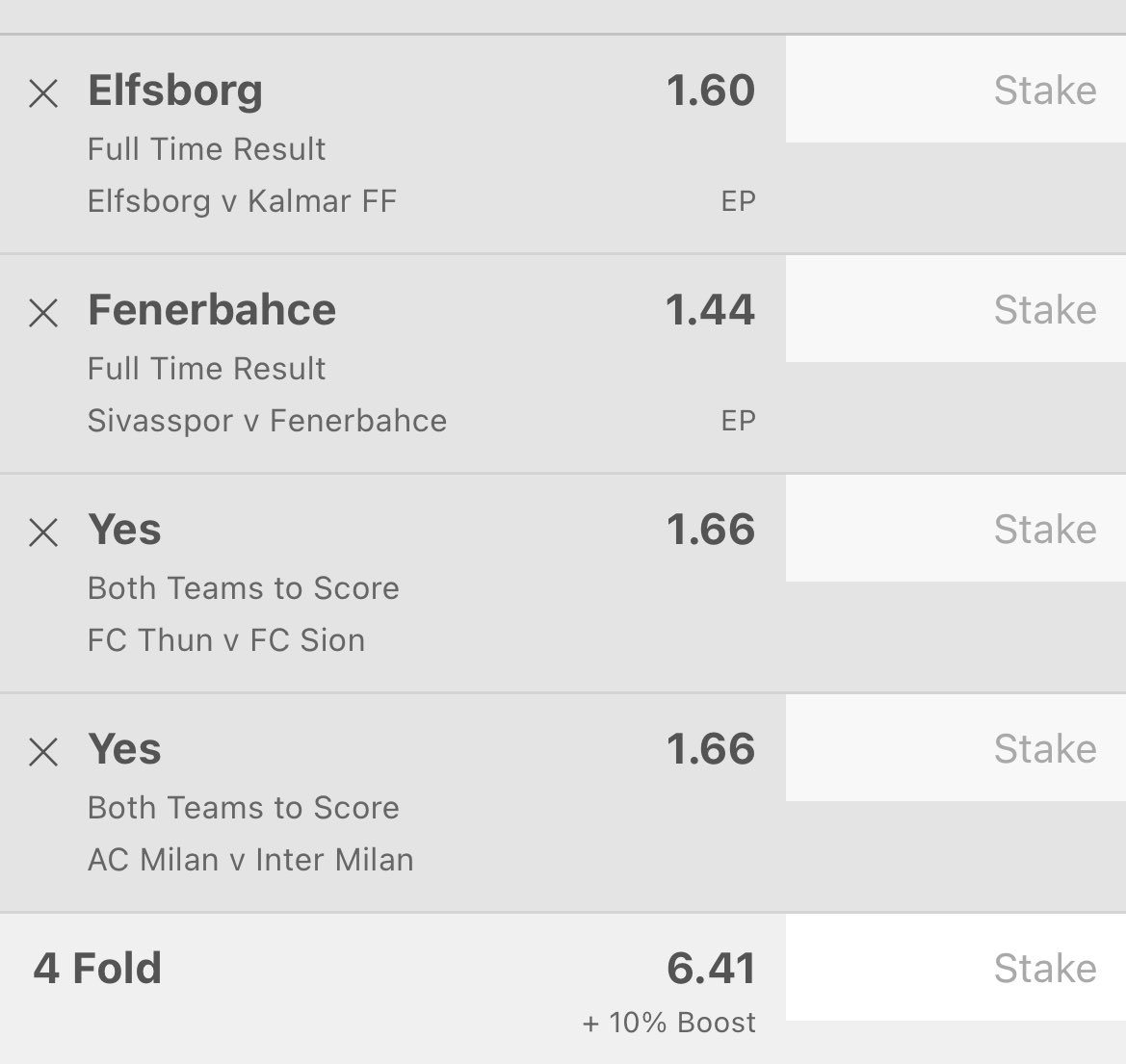 Acca for today
Free telegram channel➡️ t.me/+MJi9kX3Sq3c3M…