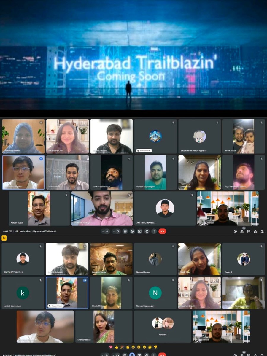 Happy to be a part of @HydTrailblazin Looking forward to contributing to this amazing community
