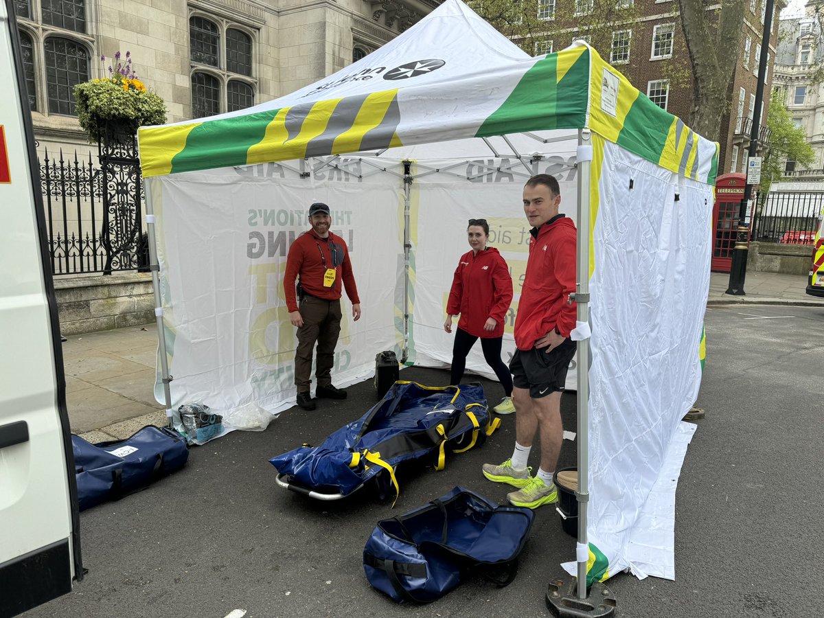 @drdanfp @todd_leckie @freddomed @marathonmedic_ @NereusMedical I agree Dan, fantastic to see all the runners yesterday and be part of the development of Rapid Response mobile Heat Stroke - Cold Water Immersion Teams. 
#coolfirsttransportsecond